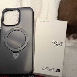 Black Phone Case for iPhone 13